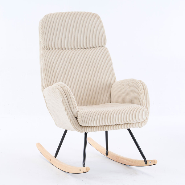 Πολυθρόνα Κουνιστή (94x67.5x106) Spitishop Bliss Cream