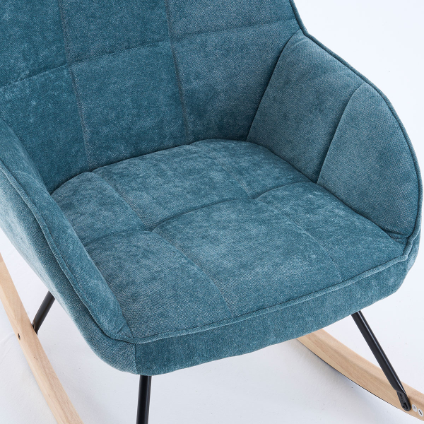 Πολυθρόνα Κουνιστή (89x71x94) Spitishop Harbor Petrol