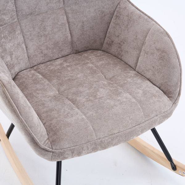 Πολυθρόνα Κουνιστή (89x71x94) Spitishop Harbor Taupe