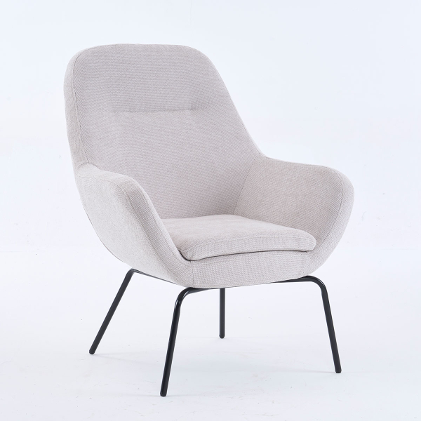 Πολυθρόνα (81.5x76x94.5) Spitishop Harbor Cloud Light Grey