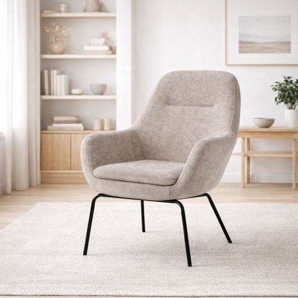 Πολυθρόνα (81.5x76x94.5) Spitishop Harbor Cloud Taupe