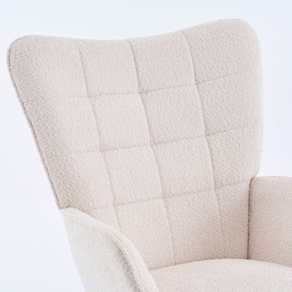 Πολυθρόνα Με Υποπόδιο (78x72x98) Spitishop Haven Beige