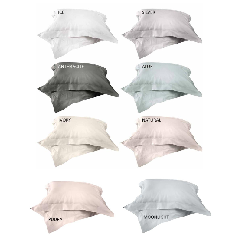 Ζεύγος Μαξιλαροθήκες Oxford (52x72) Guy Laroche Silky