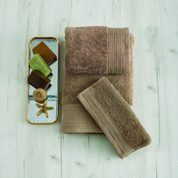 Πετσέτα Προσώπου (50x90) Sb Home Calvin 600gsm