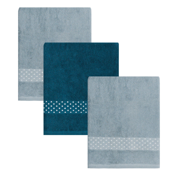 Πετσέτες Προσώπου (Σετ 3τμχ) Kentia Versus Manuel 360gsm