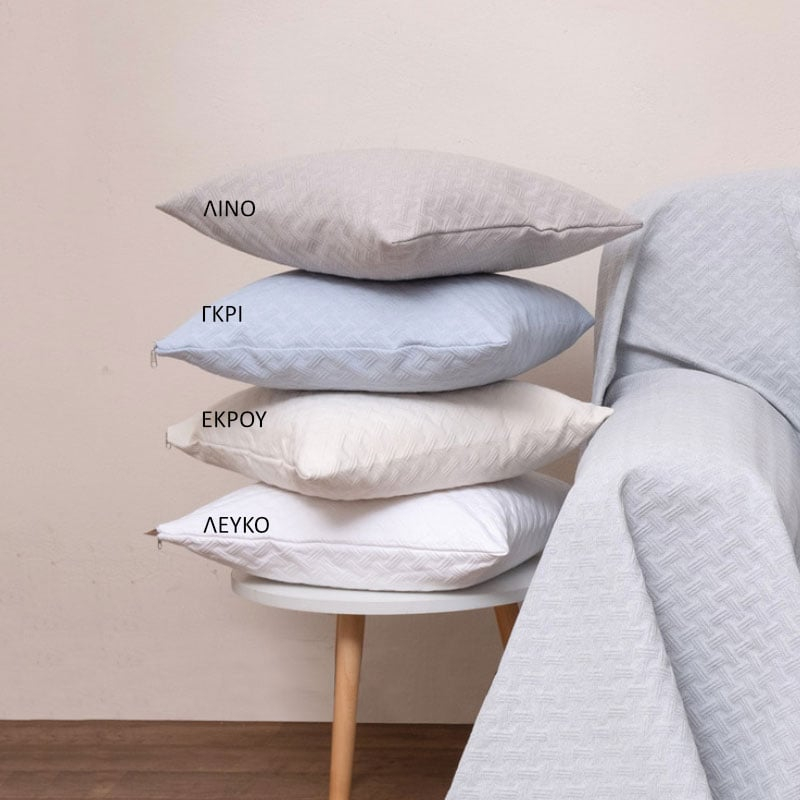 Διακοσμητική Μαξιλαροθήκη (43x43) Viopros Δήλος