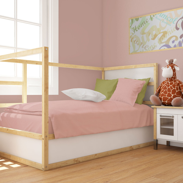 Σεντόνι Λίκνου Επίπεδο (80x110) Dimcol Solid