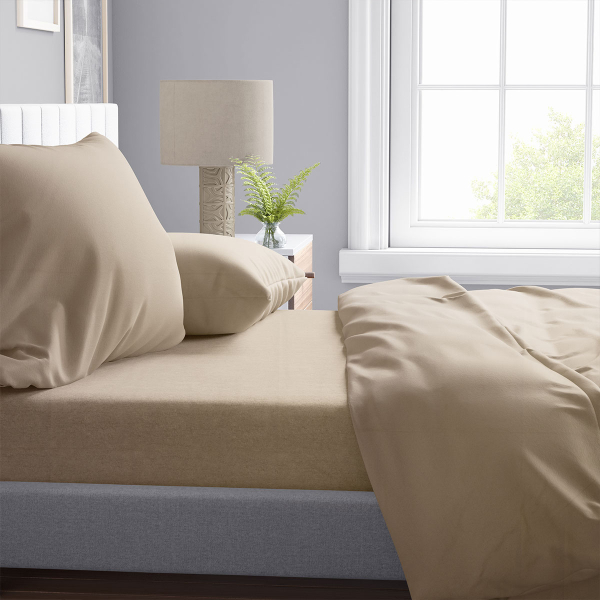 Σεντόνι Υπέρδιπλο Επίπεδο (240x270) Dimcol Solid