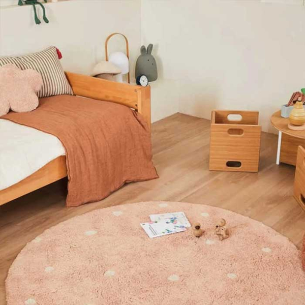 Στρογγυλό Χαλί All Season (Φ140) Lorena Canals Dot Rose