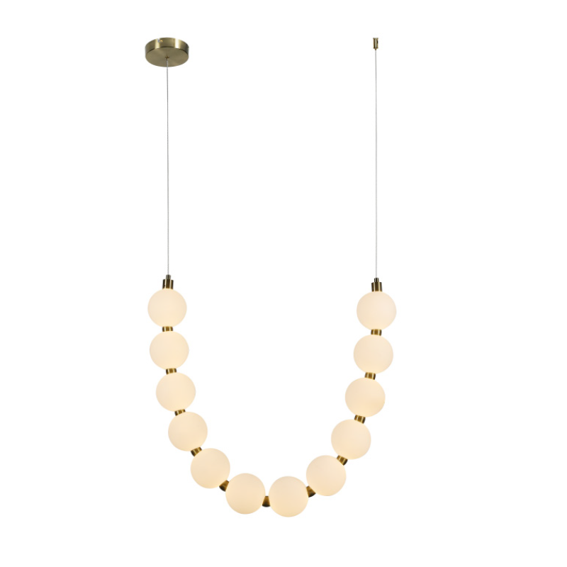 Φωτιστικό Οροφής Μονόφωτο LED Aca Lolly HM238LEDP12 Brass Gold/White