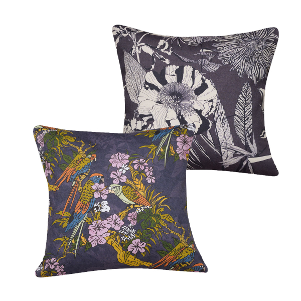 Διακοσμητικές Μαξιλαροθήκες 2 Όψεων (Σετ 2τμχ) Kentia Loft W25 05