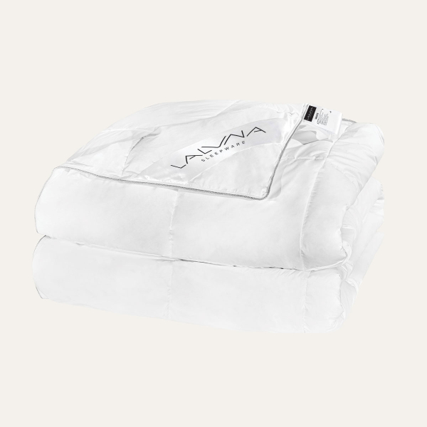 Πάπλωμα Πουπουλένιο Ημίδιπλο (180x240) La Luna White Duvet 80/20