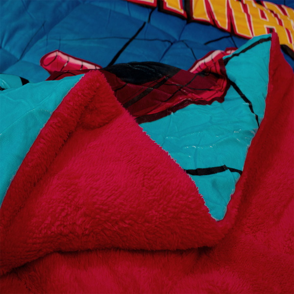 Κουβερτοπάπλωμα Μονό (160x250) Dimcol Spiderman Turquoise