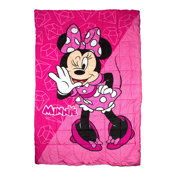 Κουβερτοπάπλωμα Μονό (160x250) Dimcol Minnie Fuchsia-Pink