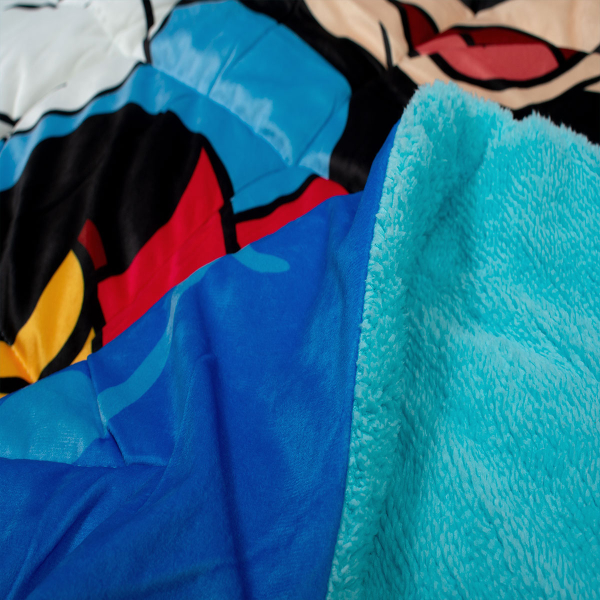 Κουβερτοπάπλωμα Μονό (160x250) Dimcol Mickey Blue