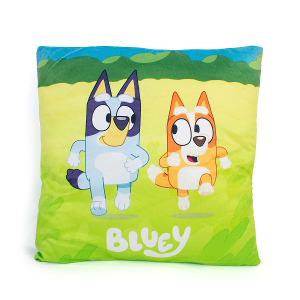 Διακοσμητικό Μαξιλάρι Βελουτέ 2 Όψεων (38x38) Dimcol Bluey 09