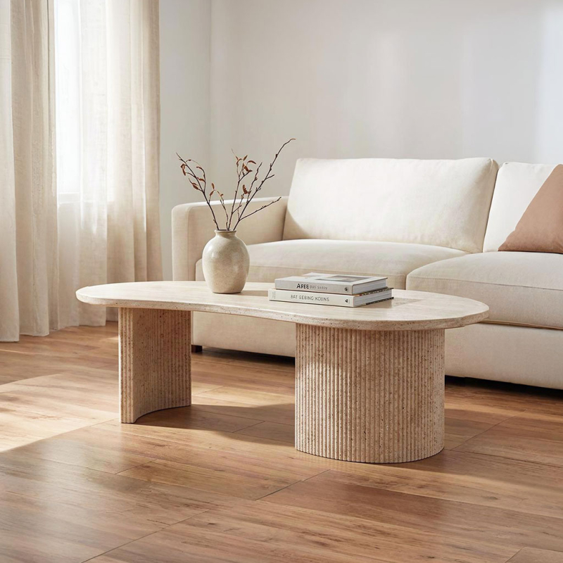 Τραπέζι Σαλονιού (125x75x40) Spitishop Sienna