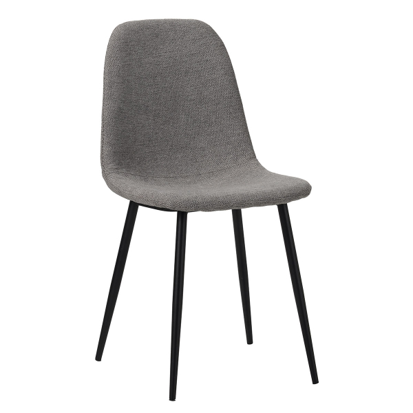 Καρέκλα Τραπεζαρίας (58.5x55x93) Spitishop Daily Black/Grey