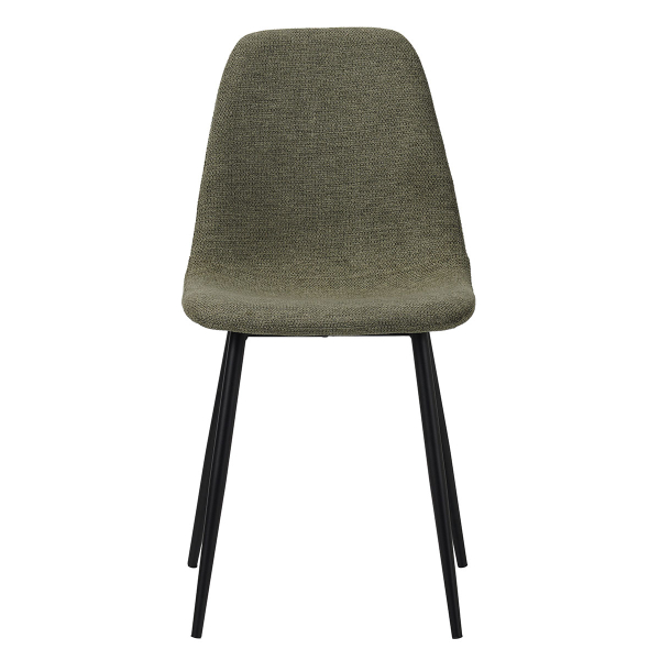 Καρέκλα Τραπεζαρίας (58.5x55x93) Spitishop Daily Black/Green