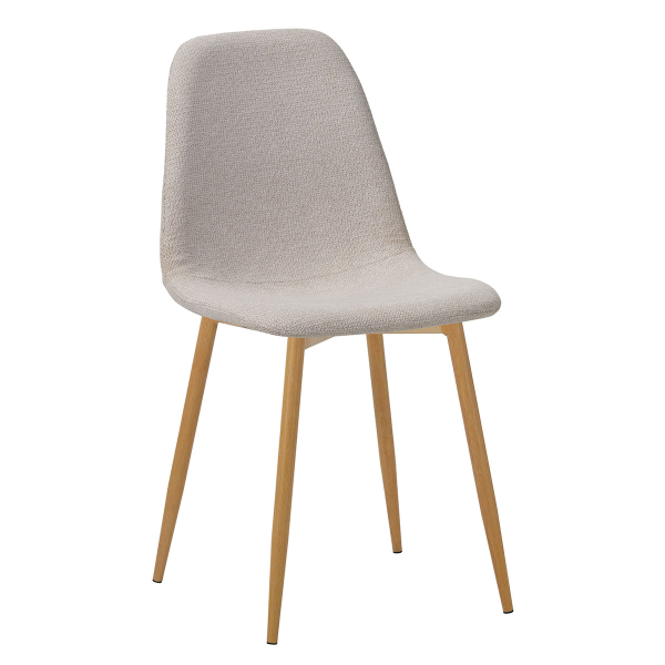 Καρέκλα Τραπεζαρίας (58.5x55x93) Spitishop Daily Natural/Beige