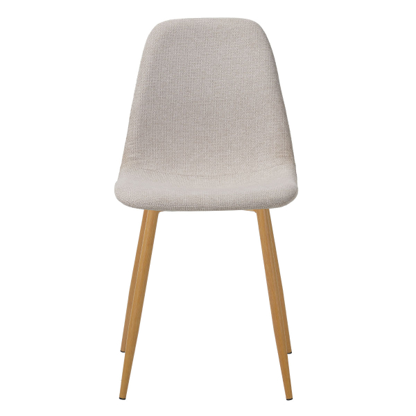 Καρέκλα Τραπεζαρίας (58.5x55x93) Spitishop Daily Natural/Beige