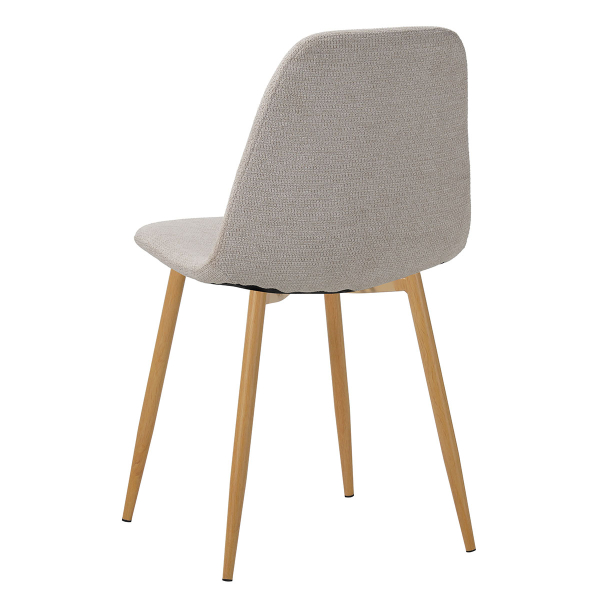 Καρέκλα Τραπεζαρίας (58.5x55x93) Spitishop Daily Natural/Beige