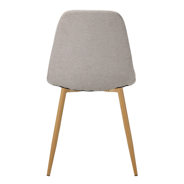 Καρέκλα Τραπεζαρίας (58.5x55x93) Spitishop Daily Natural/Beige