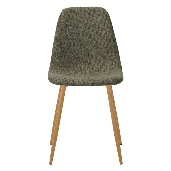 Καρέκλα Τραπεζαρίας (58.5x55x93) Spitishop Daily Natural/Green