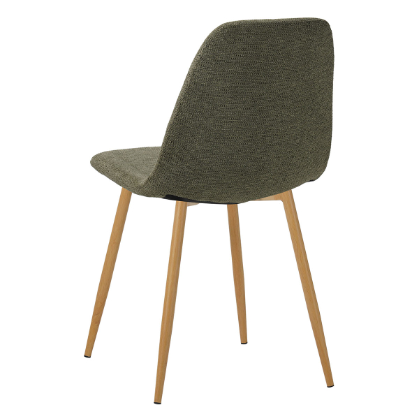 Καρέκλα Τραπεζαρίας (58.5x55x93) Spitishop Daily Natural/Green