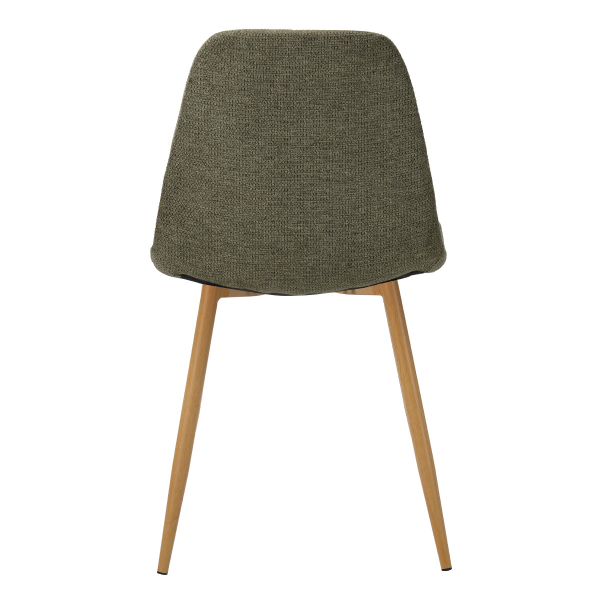 Καρέκλα Τραπεζαρίας (58.5x55x93) Spitishop Daily Natural/Green