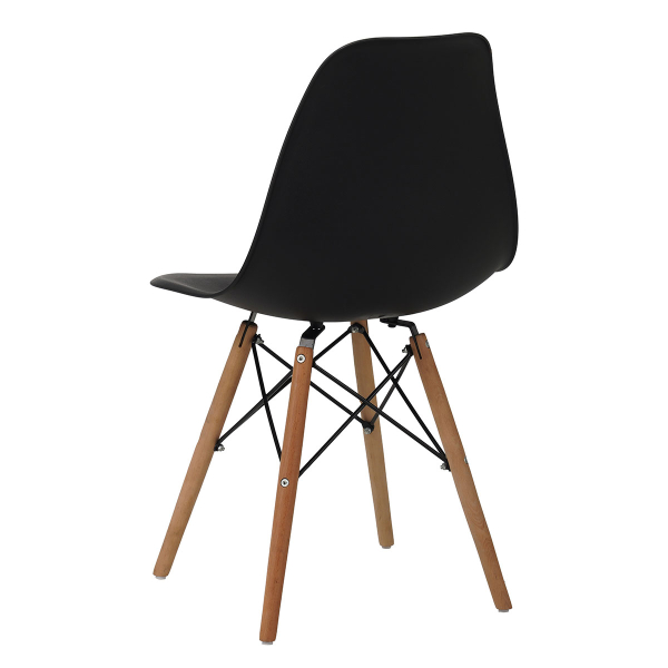 Καρέκλα Τραπεζαρίας (44x56x81) Spitishop Urban Black