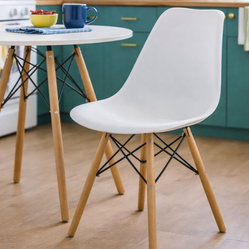 Καρέκλα Τραπεζαρίας (44x56x81) Spitishop Urban White