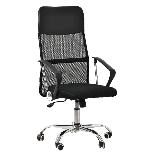 Καρέκλα Γραφείου (62x58x116) Spitishop Focus Black