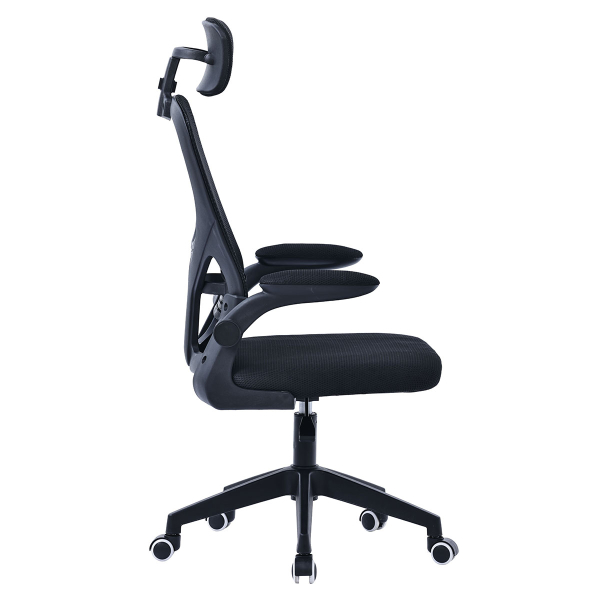 Καρέκλα Γραφείου (60x61x121) Spitishop Apex Black