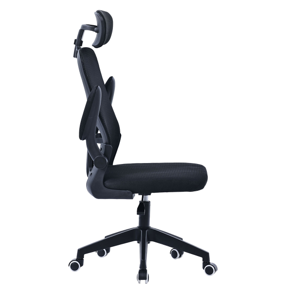 Καρέκλα Γραφείου (60x61x121) Spitishop Apex Black