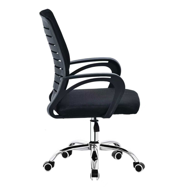 Καρέκλα Γραφείου (54x59x99) Spitishop Core Black