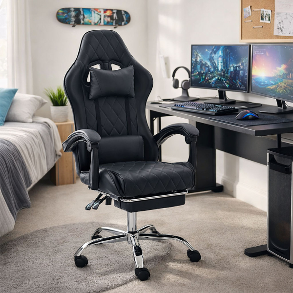 Καρέκλα Γραφείου (60x61x126) Spitishop Executive Black