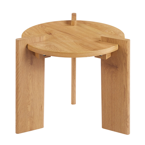 Βοηθητικό Τραπεζάκι (Φ50x45) Spitishop Venice Natural