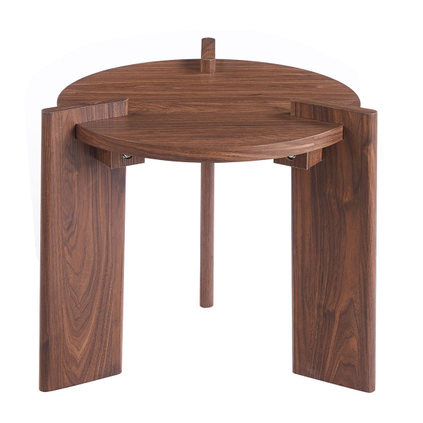 Βοηθητικό Τραπεζάκι (Φ50x45) Spitishop Venice Brune