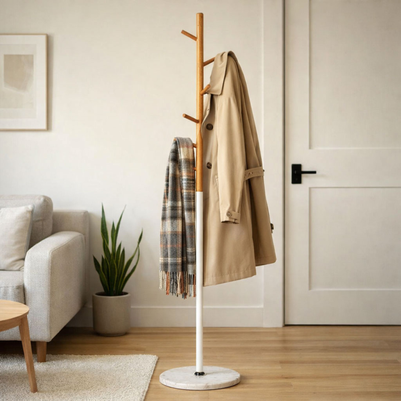 Καλόγερος Ρούχων (37x37x171) Spitishop Ramus White