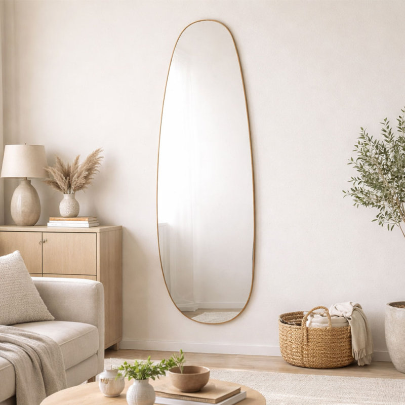 Καθρέφτης Δαπέδου (50x140) Spitishop Torino Natural