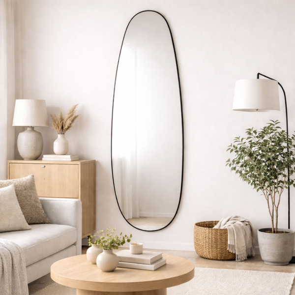 Καθρέφτης Δαπέδου (50x140) Spitishop Torino Black