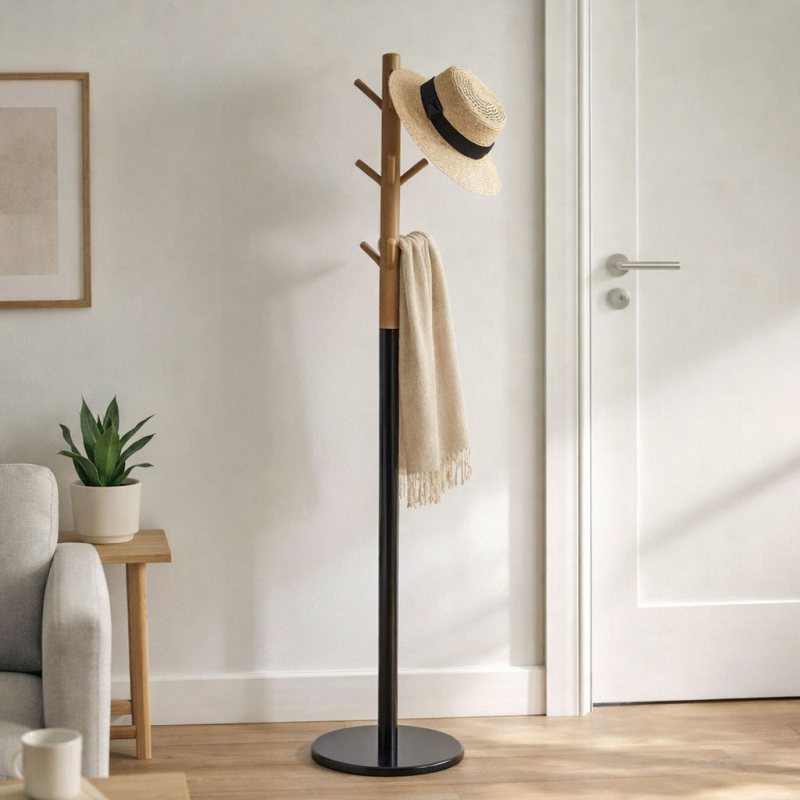 Καλόγερος Ρούχων (35x35x172) Spitishop Arc Black