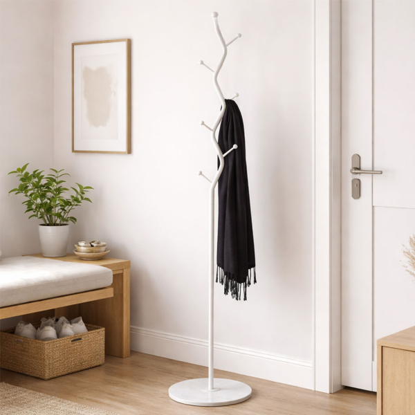 Καλόγερος Ρούχων (30x30x176) Spitishop Bosque White