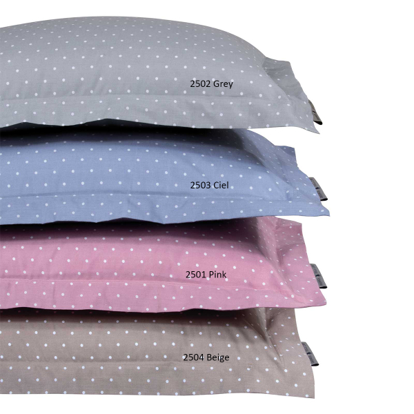 Ζεύγος Μαξιλαροθήκες Oxford (50x70) Greenwich Polo Club Loft Dots