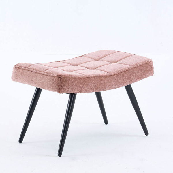 Πολυθρόνα Με Υποπόδιο (78x72x98) Spitishop Haven Pink