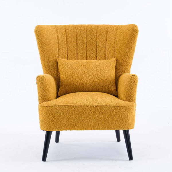 Πολυθρόνα (79x76.5x95.5) Spitishop Embrace Yellow