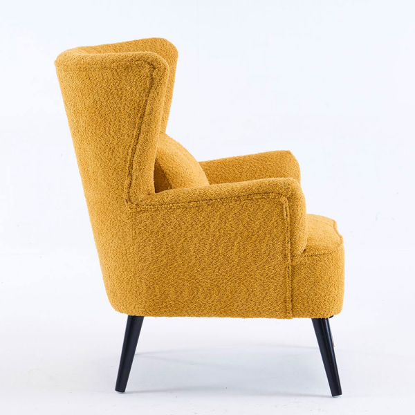 Πολυθρόνα (79x76.5x95.5) Spitishop Embrace Yellow