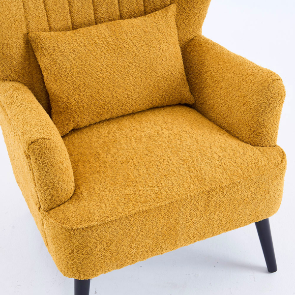 Πολυθρόνα (79x76.5x95.5) Spitishop Embrace Yellow