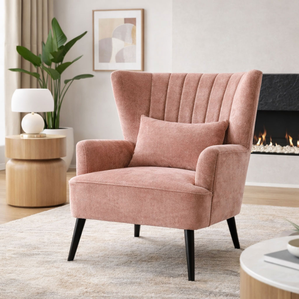 Πολυθρόνα (79x76.5x95.5) Spitishop Embrace Pink